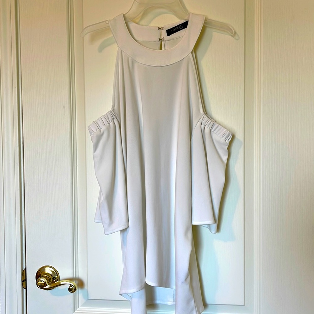 Woman Plus Off Shoulder Formal Tops